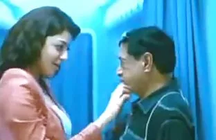 Kajal Aggarwal Hot Kiss Video Sexy Movie With Old Man Invisible Removed Clip