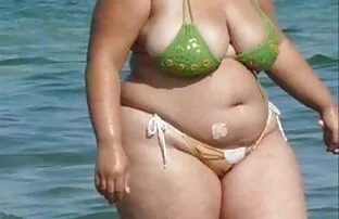 Bbw Bikini-Candid Ass - Beach Booty Voyeur-Spy Butt