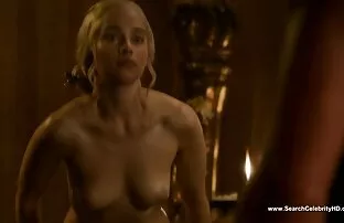 Emilia Clarke Nude - Game of Thrones 3 E8